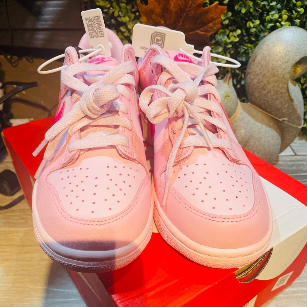 Pink Nike Dunk Low